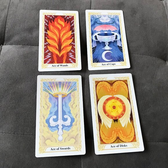 The Aleister Crowley Tarot Book & Card Set - Picture 5 of 13